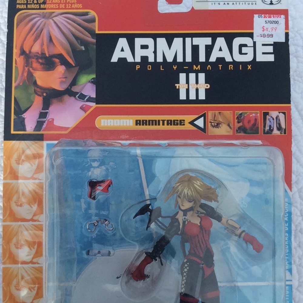 ARMITAGE Action Figure Naomi Armitage SPAWN NIB